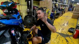 Honda Airblade 150 Magneto Cleaning at Speed Tunner Antipolo