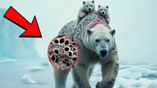 Polar Bear Rescued Just in Time After Flesh-Eating Barnacles Threaten Its Life\