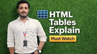 HTML tables that you must know it 👍 || Java Full stack || Magneq software