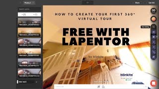 How to create your first 360° Virtual Tour for free with Lapentor