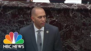 Hakeem Jeffries: Trump 'Got Caught' And 'Worked Hard To Cover It Up' | NBC News