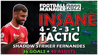 INSANE 4-2-3-1 TACTIC FOR FM22 | SHADOW STRIKER IS GOD | YOURI | FM22 TACTICS