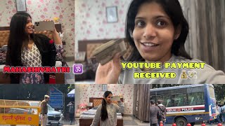 YouTube ki Payment💸💰||Mahashivratri 🕉️|| college day|| @payallohiavlogs #youtubeincome #familyvlog