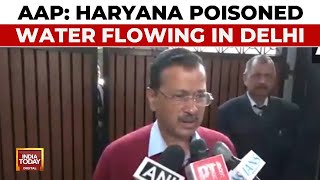 Haryana Govt Using Biological Weapons: Kejriwal Accuses Haryana Of 'Poisoning' Delhi's Water Supply