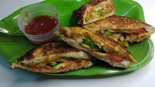 potato stuffed with veg sandwich Recipe   ఆలూ స్టఫ్డ్ వెజ్ శాండ్విచ్ రెసిపీ