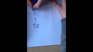 How to simplify improper fractions.