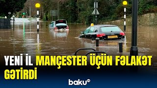 Böyük Britaniyada güclü daşqın | Şəhəri su basdı