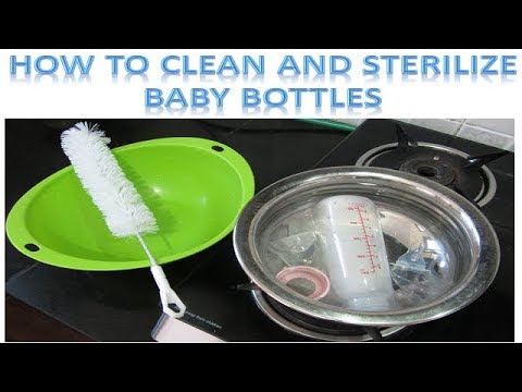 How to Clean and Sterilize Baby Bottles @ Home | Tips How to Clean and Sterilize Baby Bottles @ Home | Tips