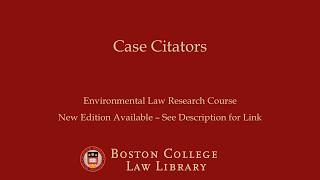 Case Citators