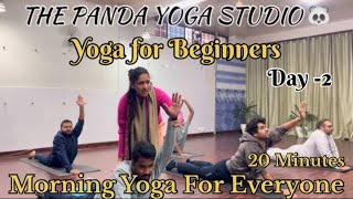 20 Minutes Morning Yoga For Beginners || Hatha Yoga For Everyone 2025 #morningyoga #hathayoga