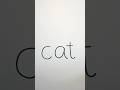 MIND-BLOWING Cat Drawing Secrets Revealed #shorts #kids #cat #kidsart #ytshorts