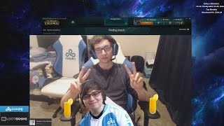 Sneaky and Meteos funny moments #17 Too much orange juice