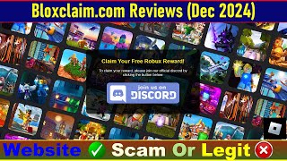 Bloxclaim.com Reviews Consumer Reports - 5,000 Robux Giveaway SCAM!