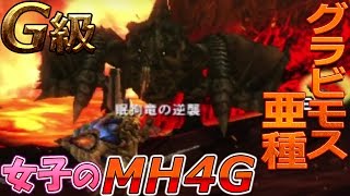 【MH4G】G級★2 グラビモス亜種 ガンランス【集会所G級】