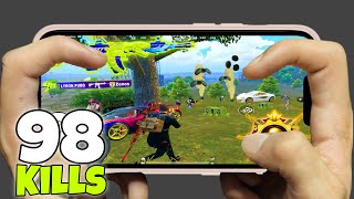 IPhone 13 Pro🔥 best 4 finger claw PUBG Mobile with gyroscope