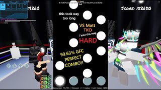 VS Matt WiiK 3 (FANMADE) - TKO Hard 99.63% GFC PERFECT COMBO!! | Roblox Funky Friday / FNF