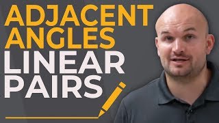 What are adjacent angles and linear pairs