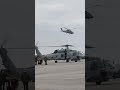 Navy Helicopters leave Naval Station Mayport ahead of Hurricane Ian