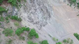 長野県下伊那郡大鹿村　大西山大崩壊地