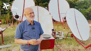 Solar Cooking, Cooling, and Heating at Muni Seva Ashram