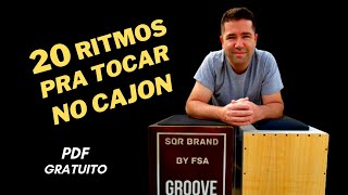 ✅ 20 Ritmos Para Você Tocar no Cajon