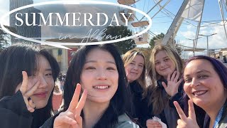 [Vlog] SUMMERDAY in Albania☀️| How do Koreans enjoy summer days?