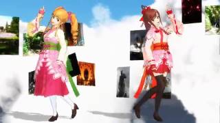 【あみたん娘】カノンとセシルを好きってゆって！【MMD】