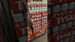 Tyskie Pils Polish Beer Prices Germany January 2025 #youtube #funny #shorts #travel #travelshorts