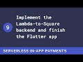 Sandbox Sessions: Implement the Lambda-to-Square backend and finish the Flutter app