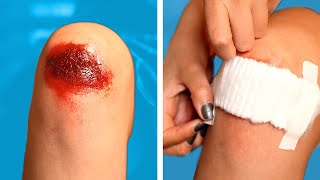 SAFETY HACKS AND FIRST AID 😰 | TRUQUES DE PRIMEIROS SOCORROS | Dicas DIY e Situações Divertidas