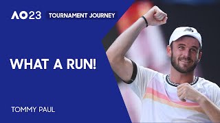 Tommy Paul Reaches First Grand Slam Semifinal | Australian Open 2023