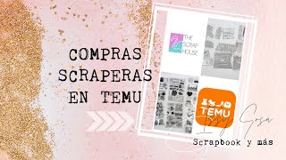 COMPRAS SCRAPERAS EN @temu  Sosa Scrapbook y más