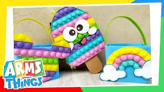 DIY: POP IT sweets / ideas for children / crafts with recycled material / ideas for children