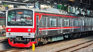 [4K] Stasiun Tanah Abang: Kompilasi Kereta JR 203, JR 205, TM 6000, CC 203 | KRL Commuter Line (1/4)