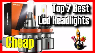 🚗🔥 TOP 7 BEST Budget Led Headlights for Cars on Amazon [2024]✅[Cheap] For Ford / Jeep / Trucks