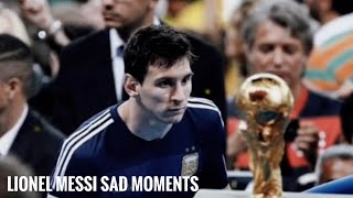 Lionel Messi Sad Moments With Argentina | Very Sad Video | #messi #sadmoment #sad #Shorts #vairal