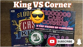 Pa Lottery | Cash King Vs Cash Corner $20 Ticket Battle