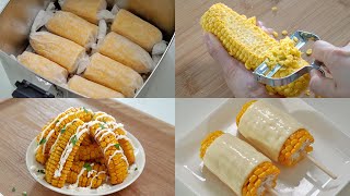 4 easy, quick and tasty corn recipes💯 (Why didn't know this corn recipe before?)