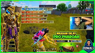 WAXAAN DILAY PRO PHAROAH  1 VS 2 | PUBG MOBILE