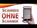 Scannen mit dem Smartphone [PDF, ClearScan, Android, iOS, Handy, Bewerbung]