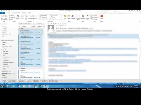 How to Select All Emails in Outlook How to Select All Emails in Outlook