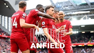 Inside Anfield: Liverpool 4-3 Tottenham | Diaz dancing, tunnel cam & boss celebrations!