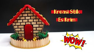 Ide kreatif Stik Es Krim | Tempat permen stik es krim | Popsicle stick craft | Ice cream stick craft