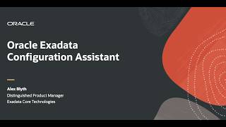 Oracle Exadata Configuration Assistant Tutorial April 2026