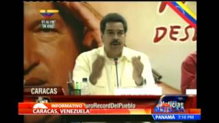 Maduro asegura que Chávez es el "Cristo redentor de los pobres" y se proclamó su apóstol