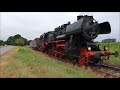 52 8038 einsatz im holztransport auf der rinteln stadthagner eisenbahn 10.07.2018 hd