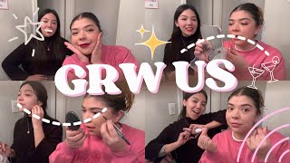 GRWM con mi amiga 💄 | Una noche en Toronto 🍸