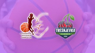 Premijer ženska liga: KAŽL - KK Trešnjevka 2009 🗓 15.12.2024. ⏳ 15:45 h