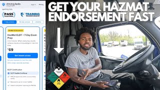 How to get your Hazmat endorsement (2024) New Requirement