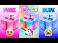 Choose Your Gift! 🎁 Pink, Unicorn or Blue 💗🦄🌈💙 How Lucky Are You? 😱 Quiz Time